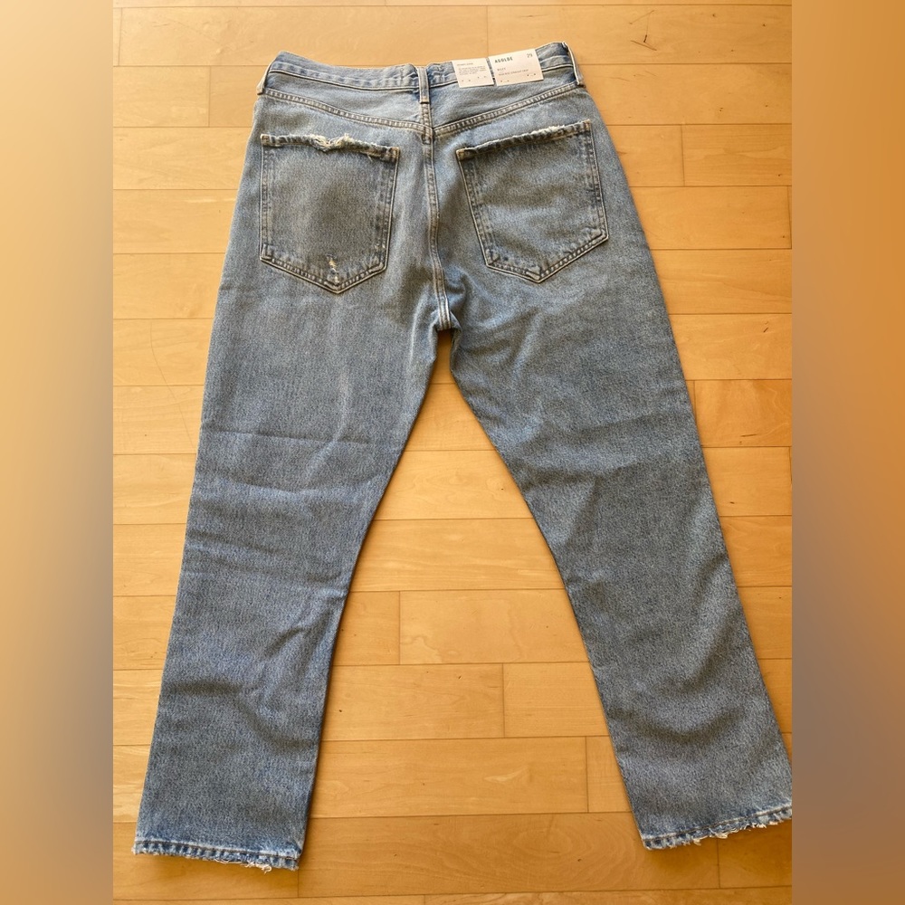 AGOLDE - Riley High Rise Straight Crop Size 29 - Picture 2 of 5